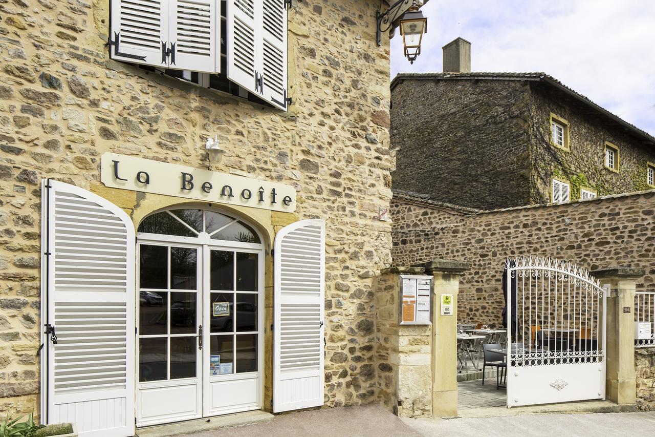 Logis Hotel La Benoite Salles-Arbuissonnas-en-Beaujolais Екстер'єр фото